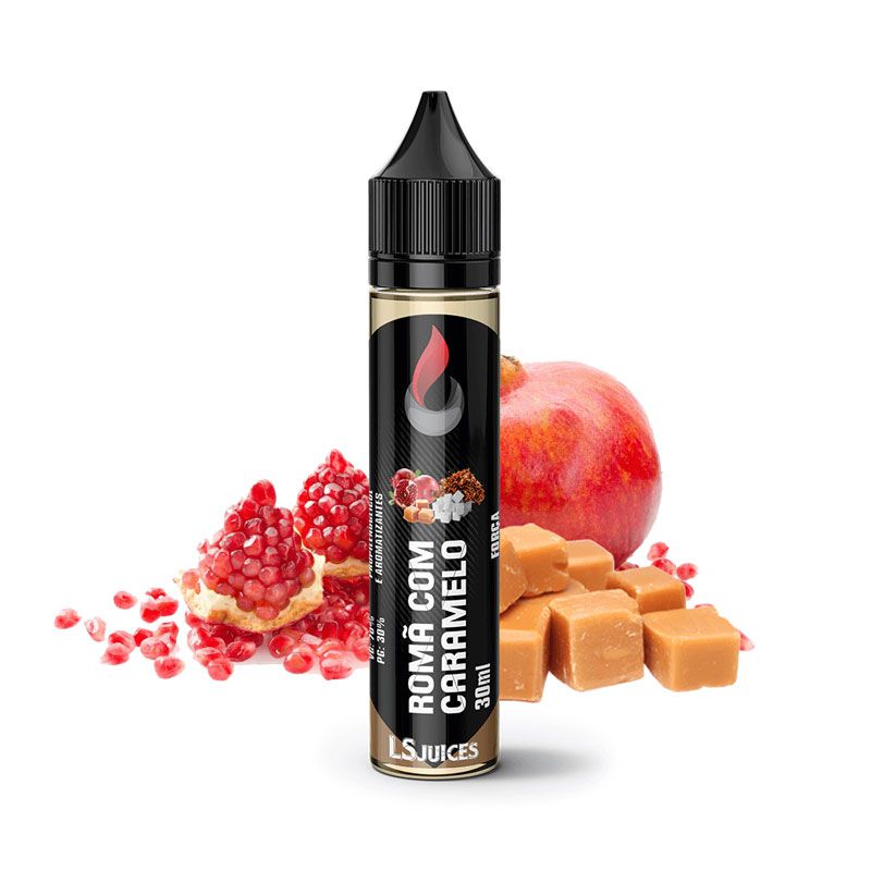 LS Juices - Juice FB - Romã com Caramelo