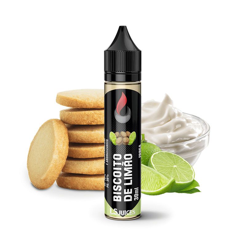 LS Juices - Juice FB - Biscoito de Limão