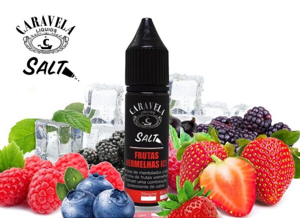 Caravela Liquids - Juice NS - Frutas Vermelhas Ice