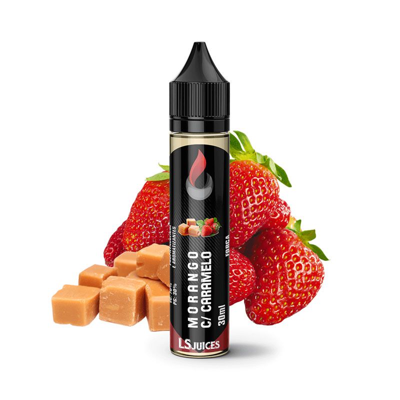 LS Juices - Juice FB - Morango com Caramelo