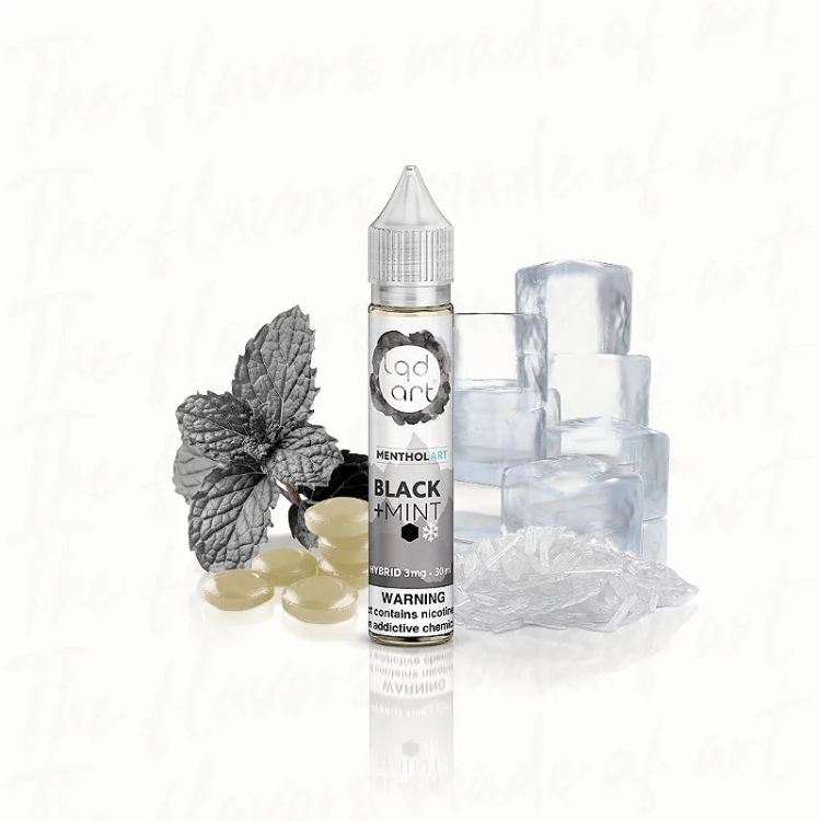 LQD Art - Juice FB - Menthol - Black Mint