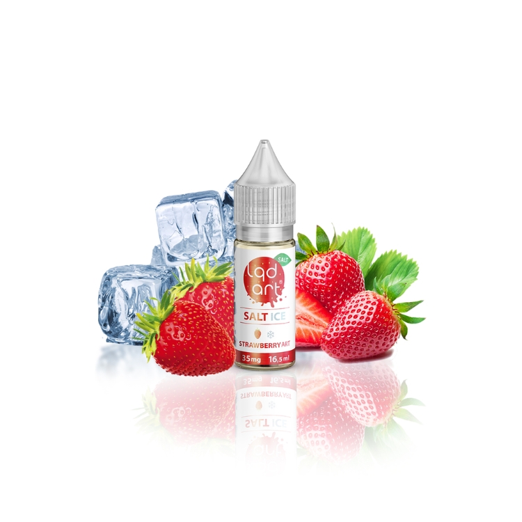 LQD Art - Juice NS - Ice - Strawberry Art