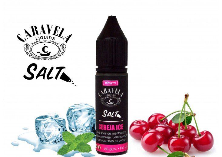 Caravela Liquids - Juice NS - Cereja Ice