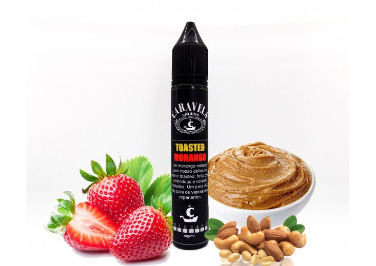 Caravela Liquids - Juice FB - Toasted Morango