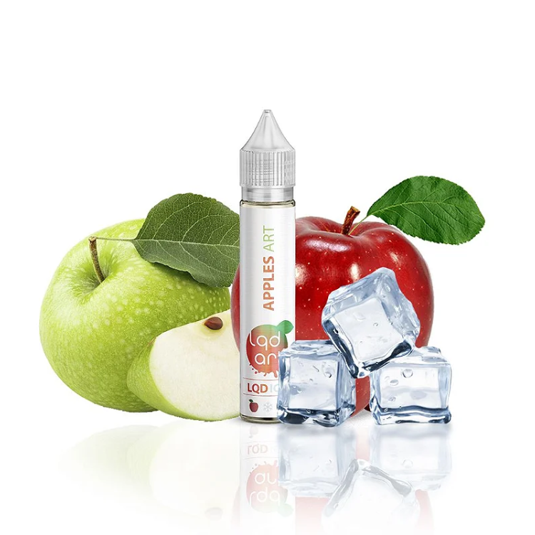 LQD Art - Juice FB - Ice - Apples Art