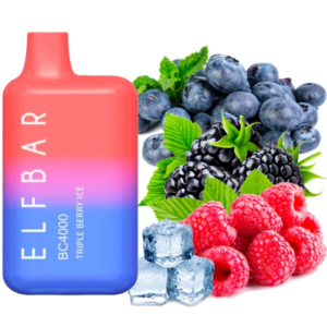 Elf Bar - Pod Descartável - BC 4000 - 4000 Puffs - Triple Berry Ice - 50mg/mL
