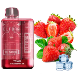 Elf Bar - Pod Descartável - TE 5000 - 5000 puffs - Strawberry Ice - 50mg/mL