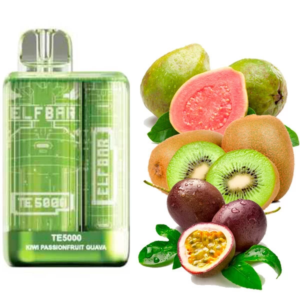 Elf Bar - Pod Descartável - TE 5000 - 5000 puffs - Kiwi Passion Fruit Guava - 50mg/mL