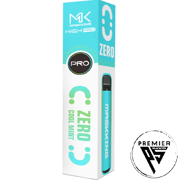 Maskking - Pod Descartável - High PRO Zero Nicotina - 1000 puffs - Cool Mint - 00 mg